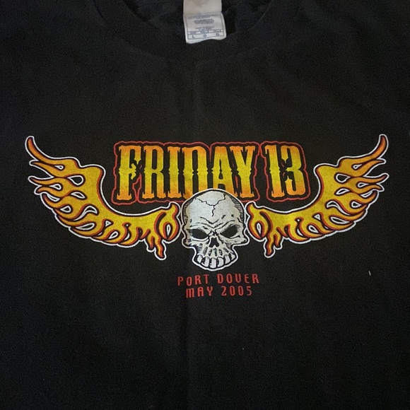FRIDAY 13 Port Dover Shirt Large May 2005 - Picture 3 of 7
